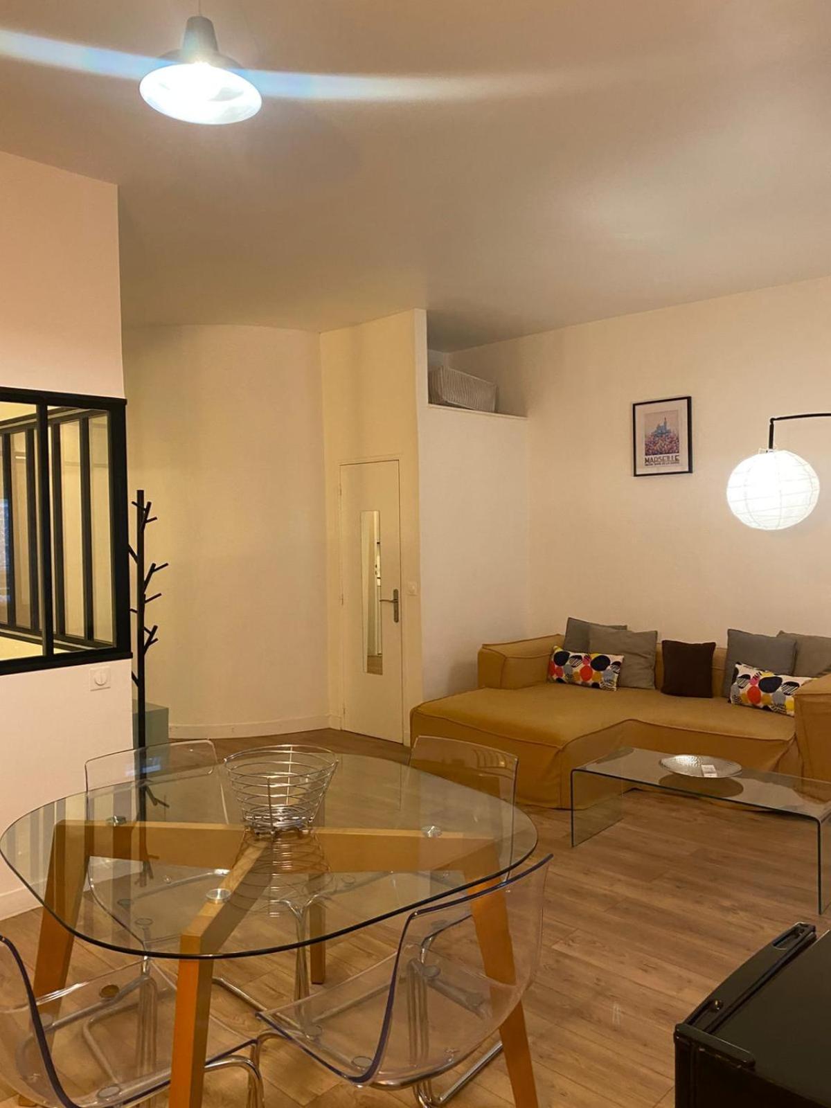 Chez Marie Et Romain- Appartement De Charme Au Coeur De La Joliette Proche Panier Centre Ville Marseilles Exterior foto